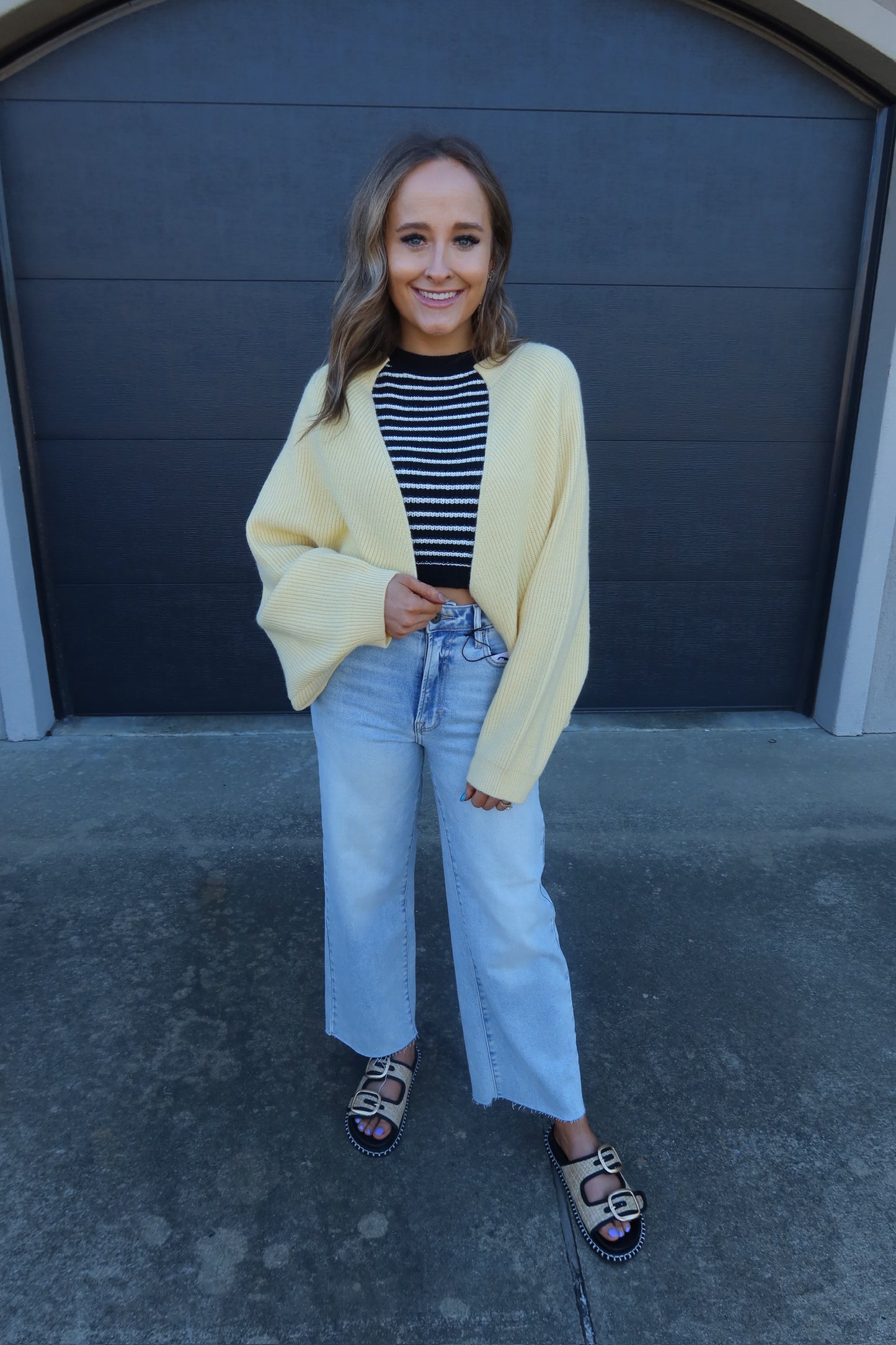 Drop Shoulder Cardigan