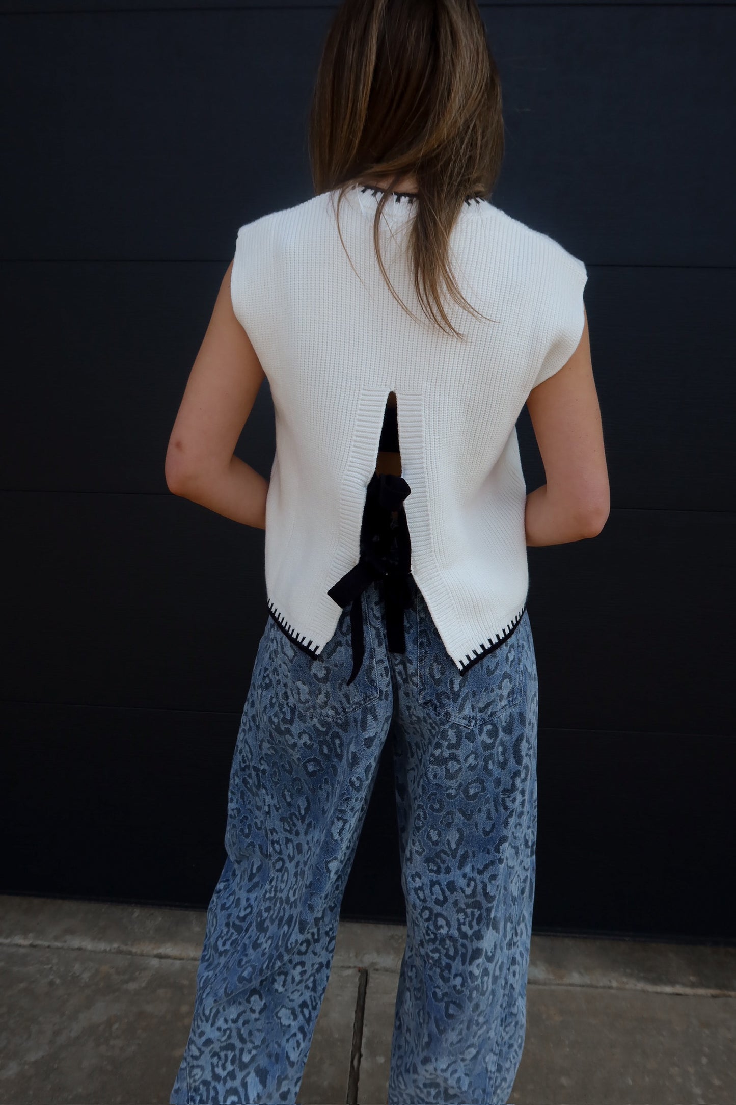 Soft ribbed sweater