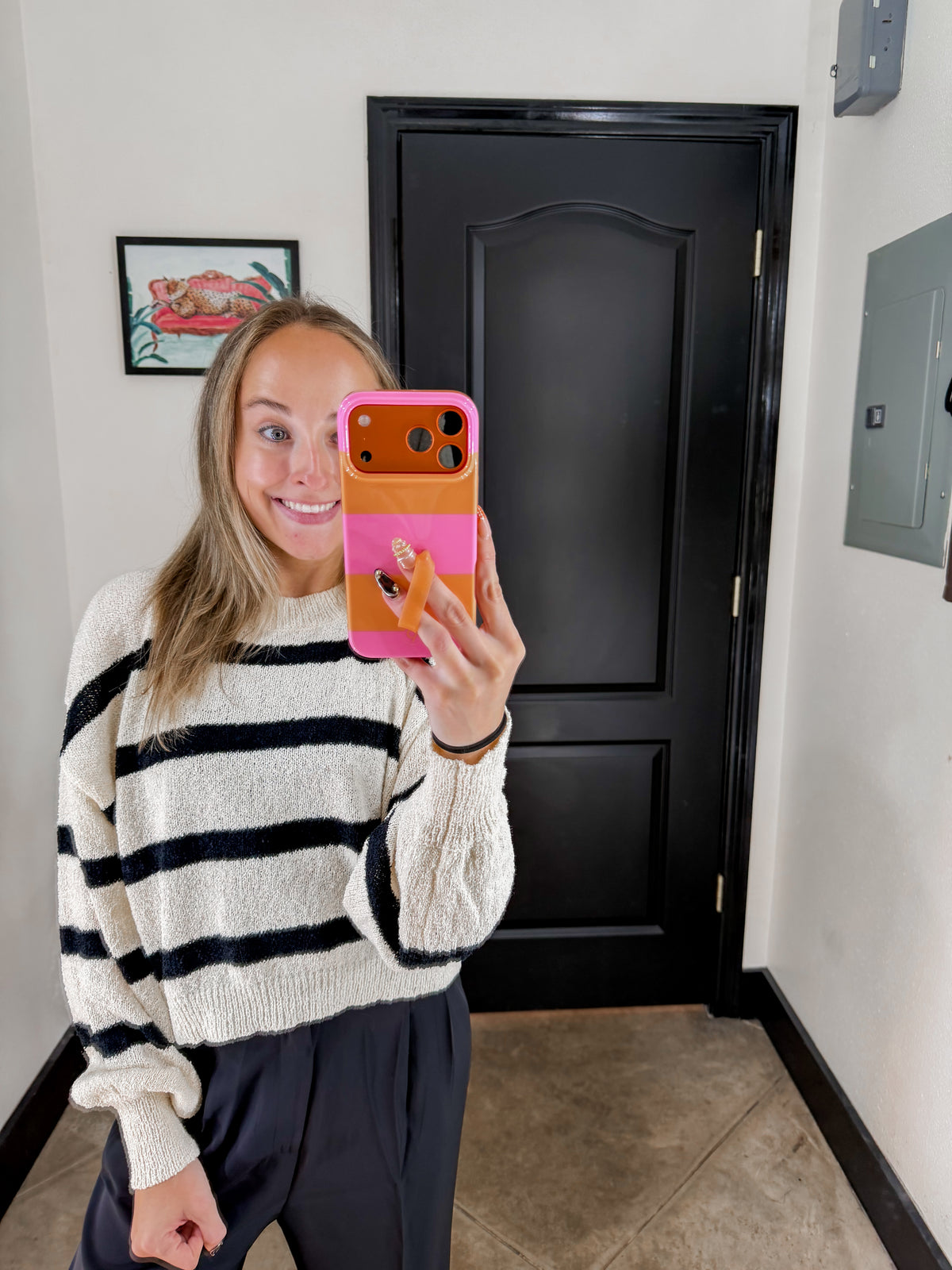 Knit Striped Sweater