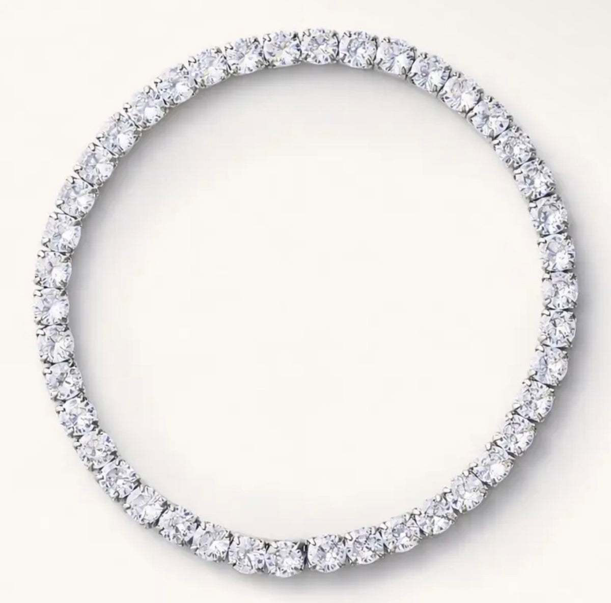 Elastic tennis bracelet