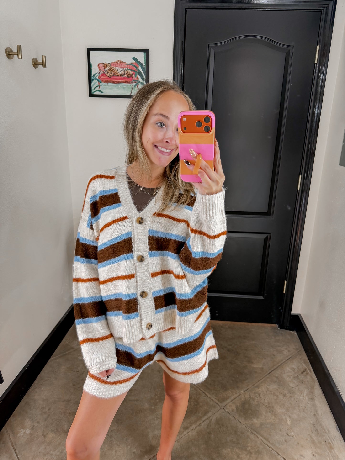 Multicolor Sweater Set