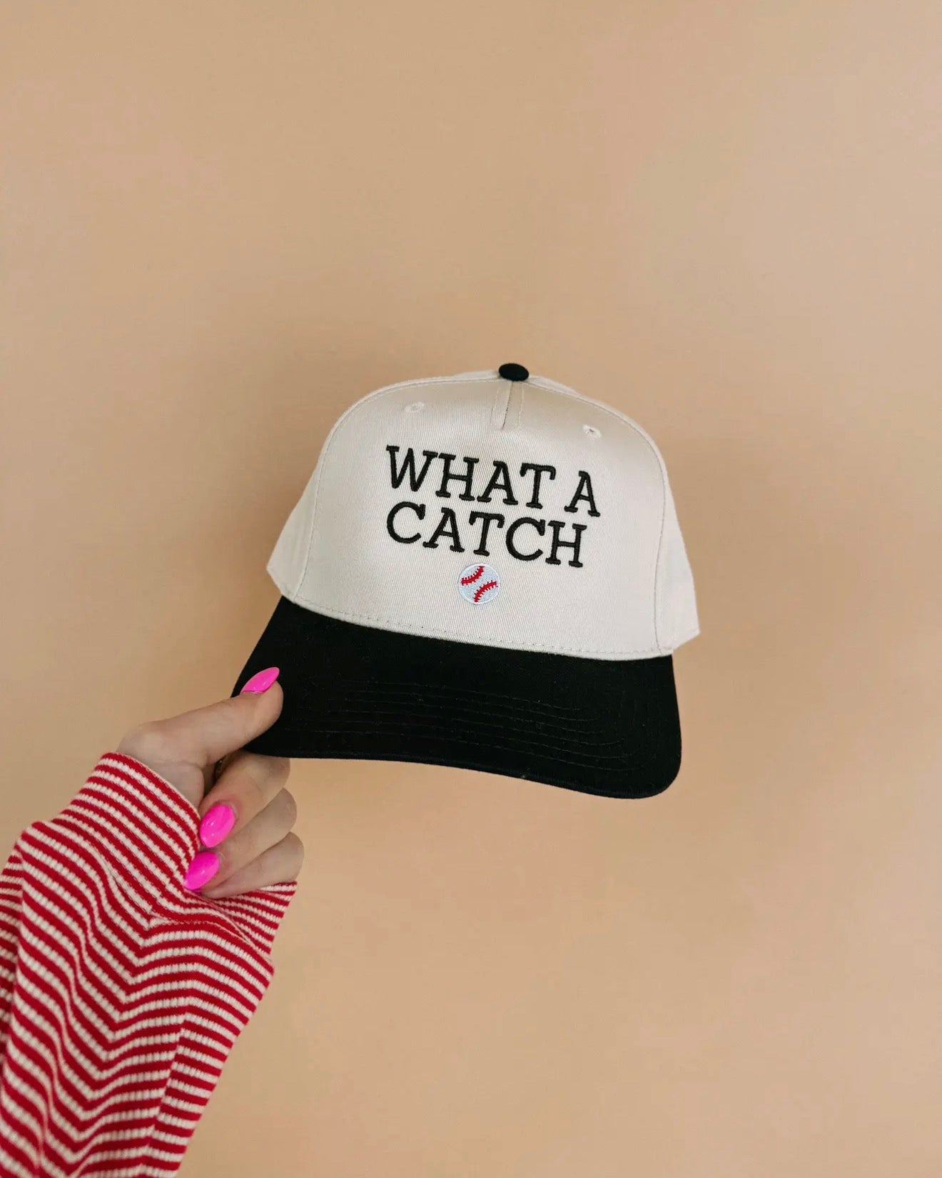 What a catch trucker hat