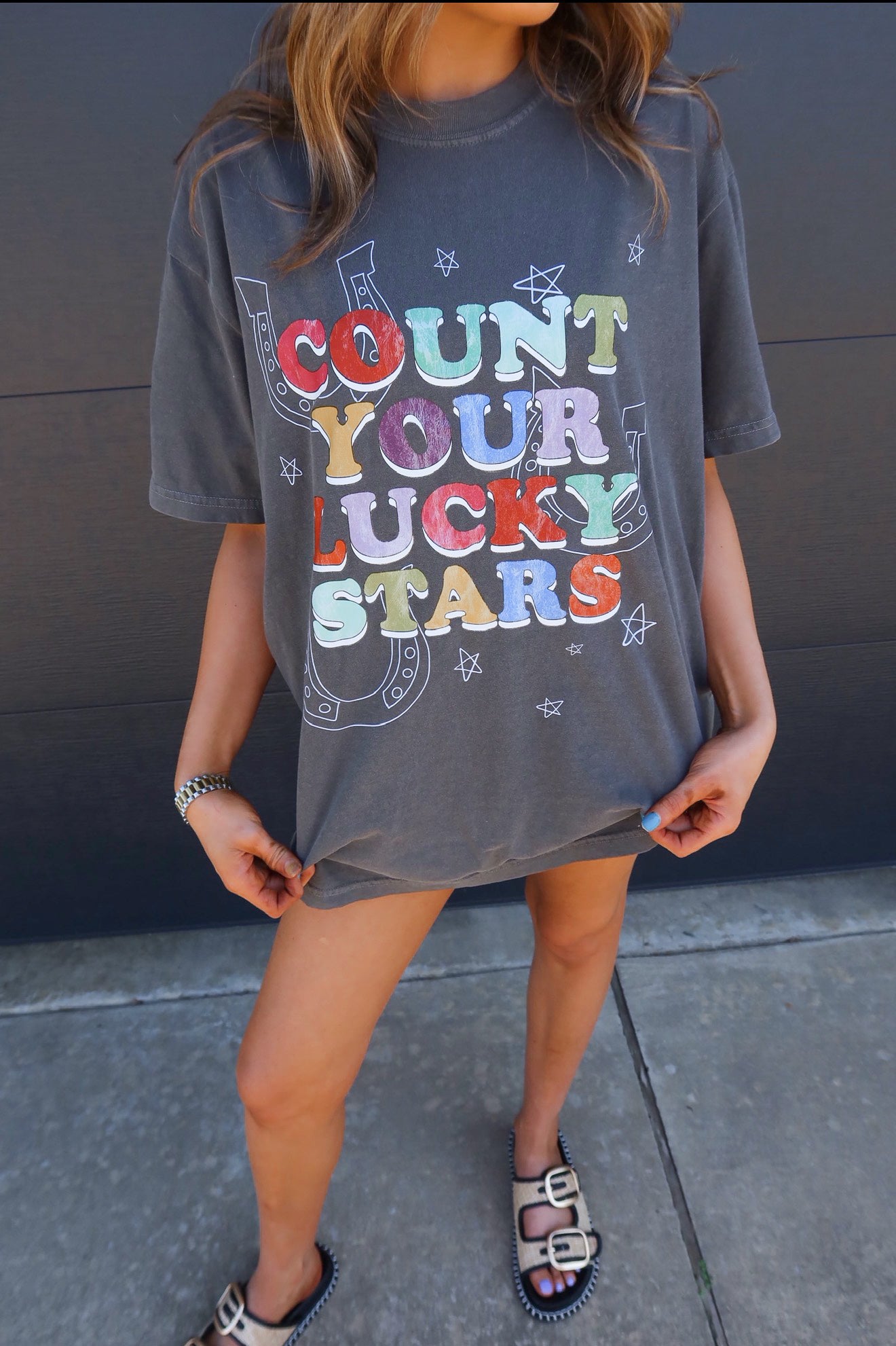 Lucky stars graphic