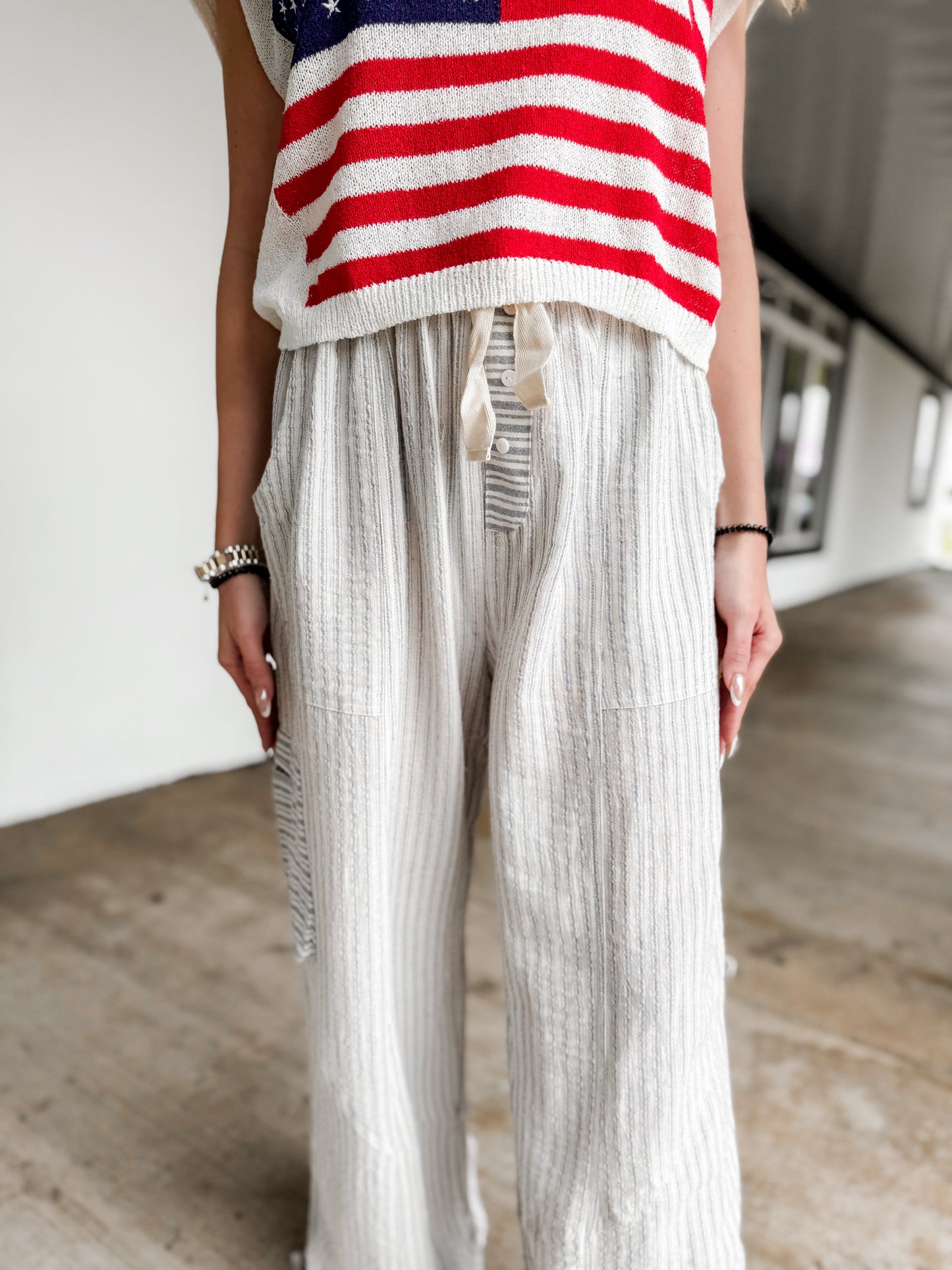 Multi Stripe Pants