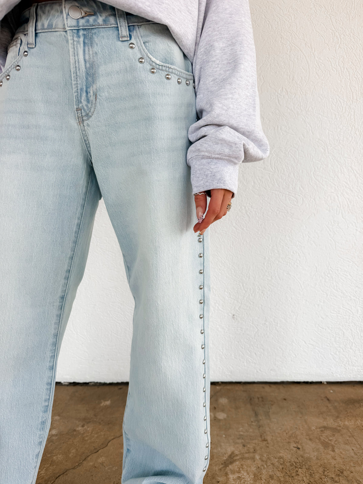 Studded Denim