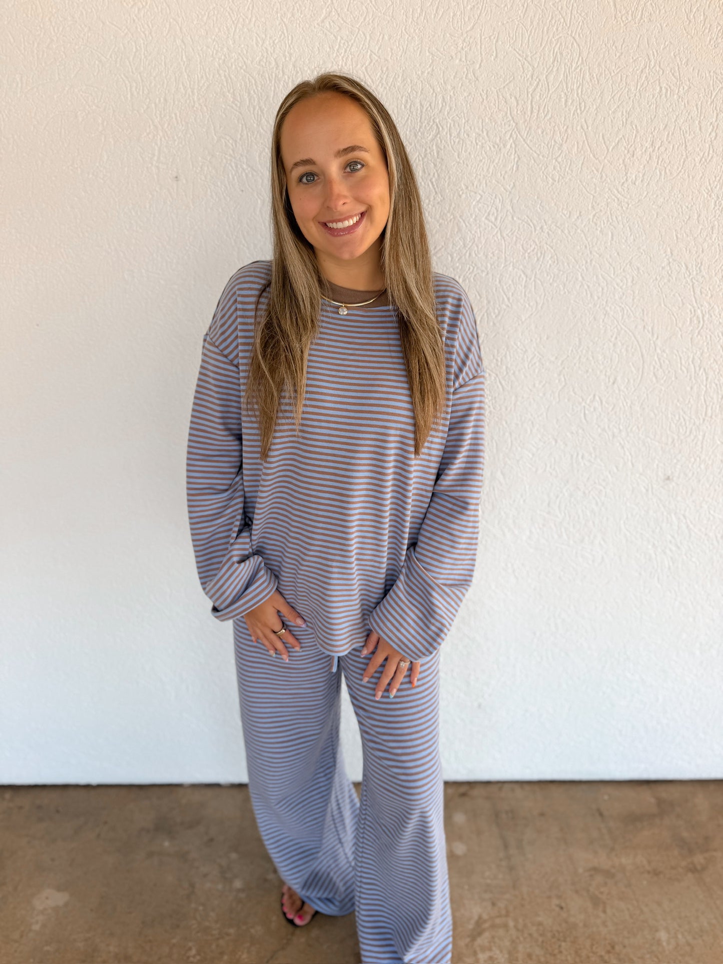 Striped Lounge Set