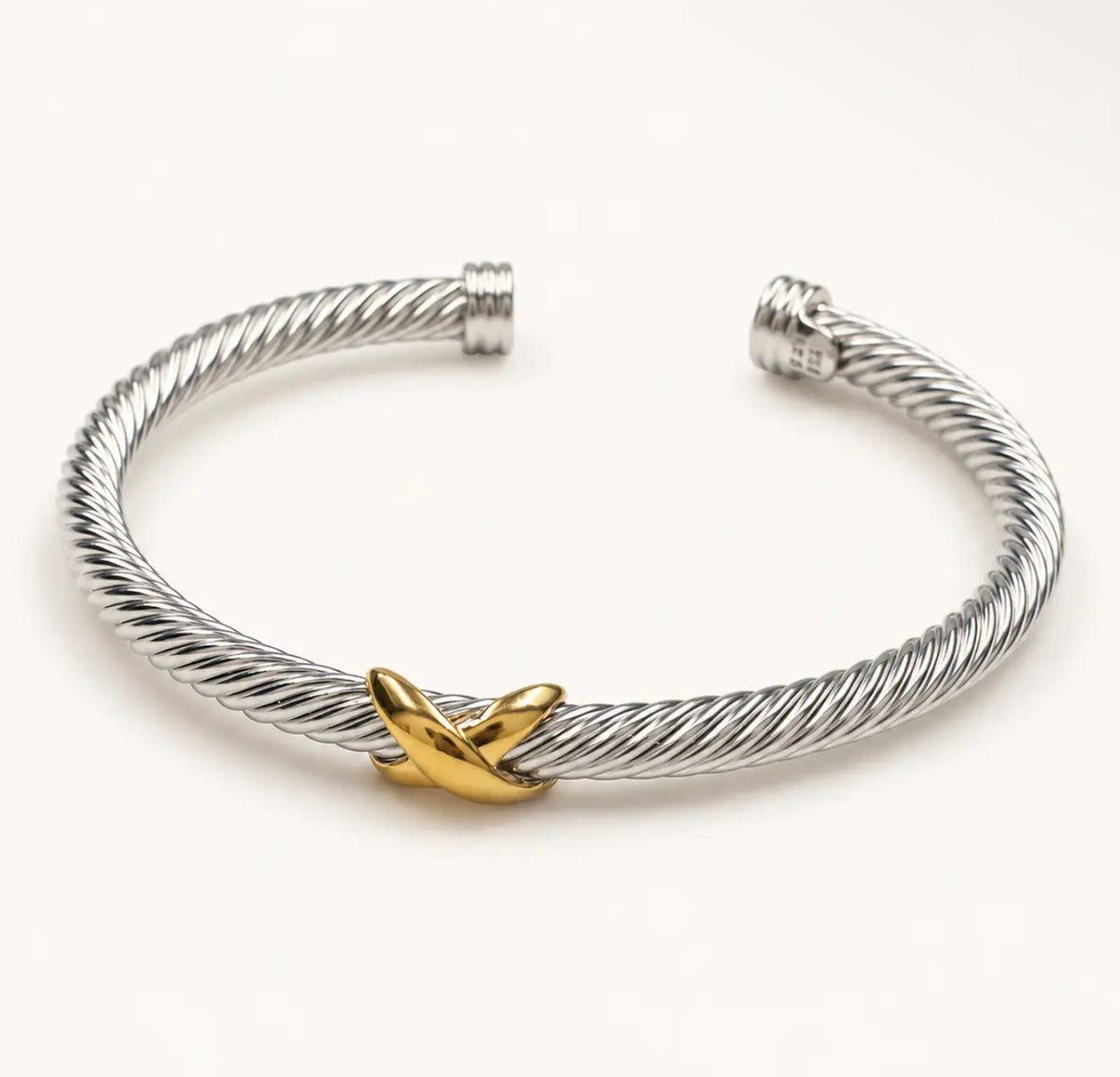 Criss cross bangle