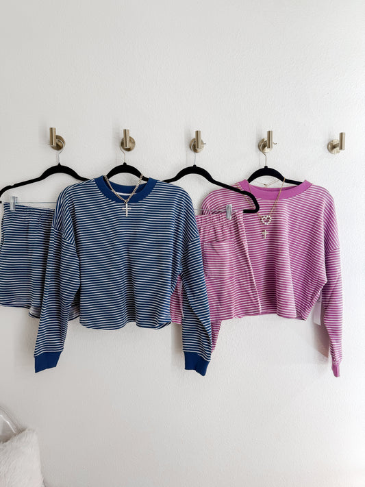Stripe Lounge Set