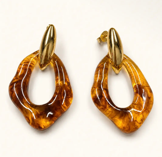Monika drop earrings