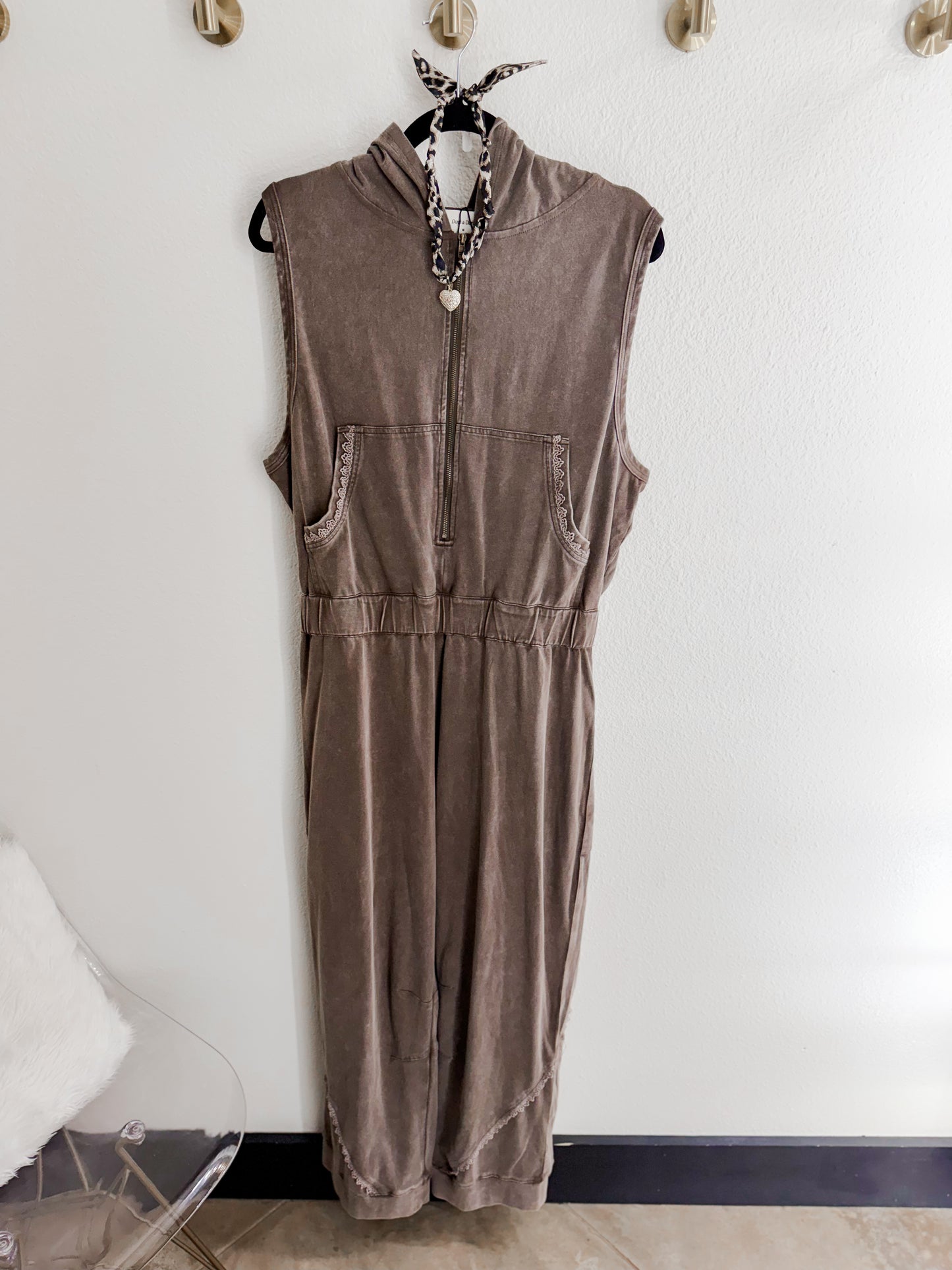 Mocha Jumpsuit