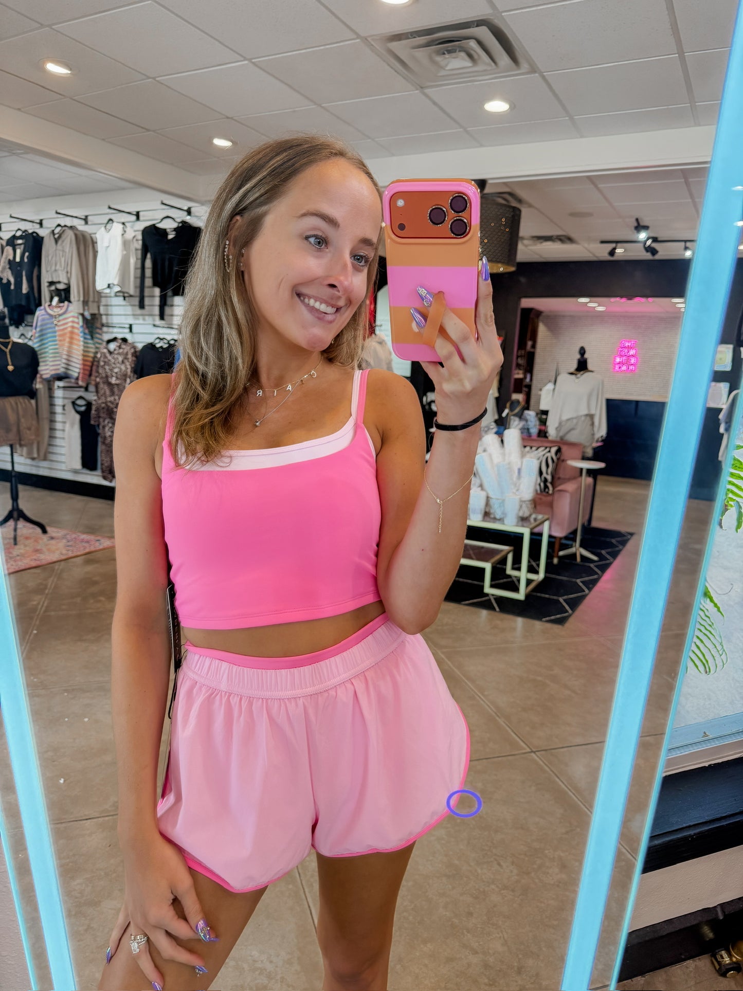 Double Layer Nylon Shorts