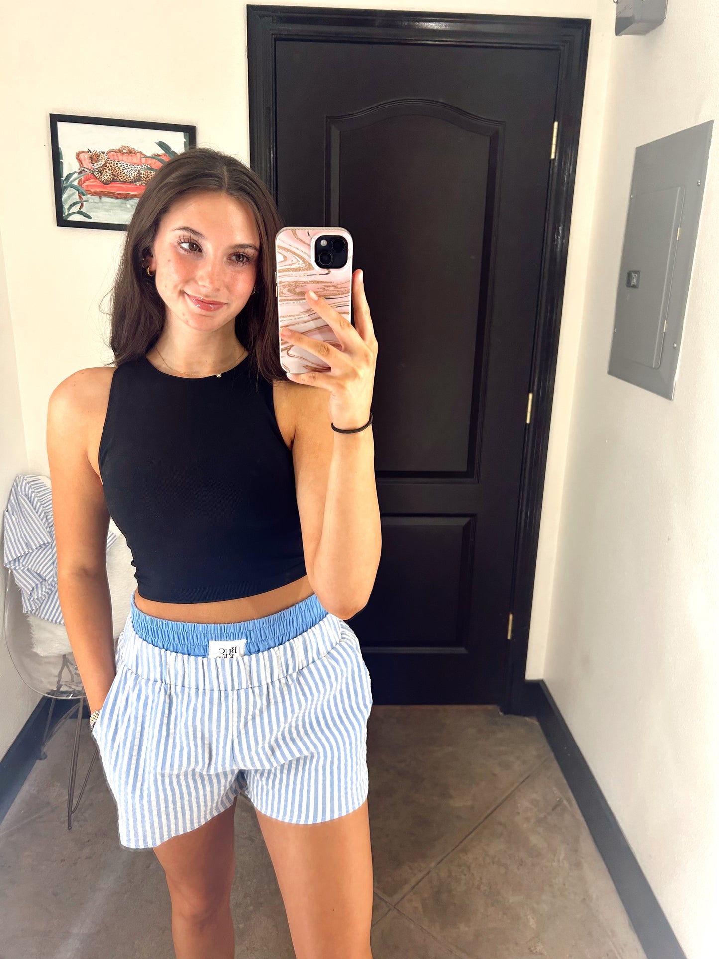 Double Waist Band Boxer Shorts