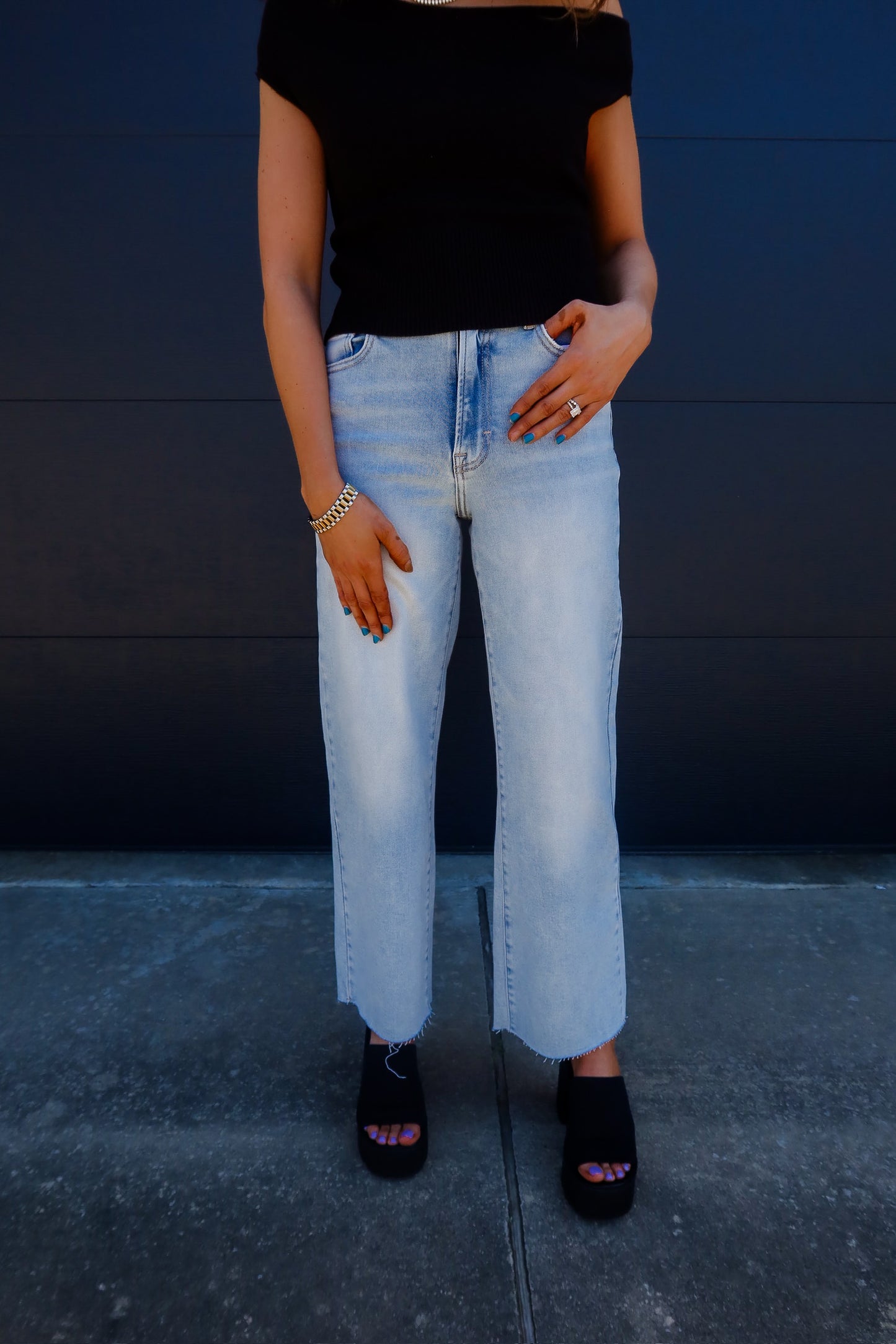 Light Wash Stretchy Jeans