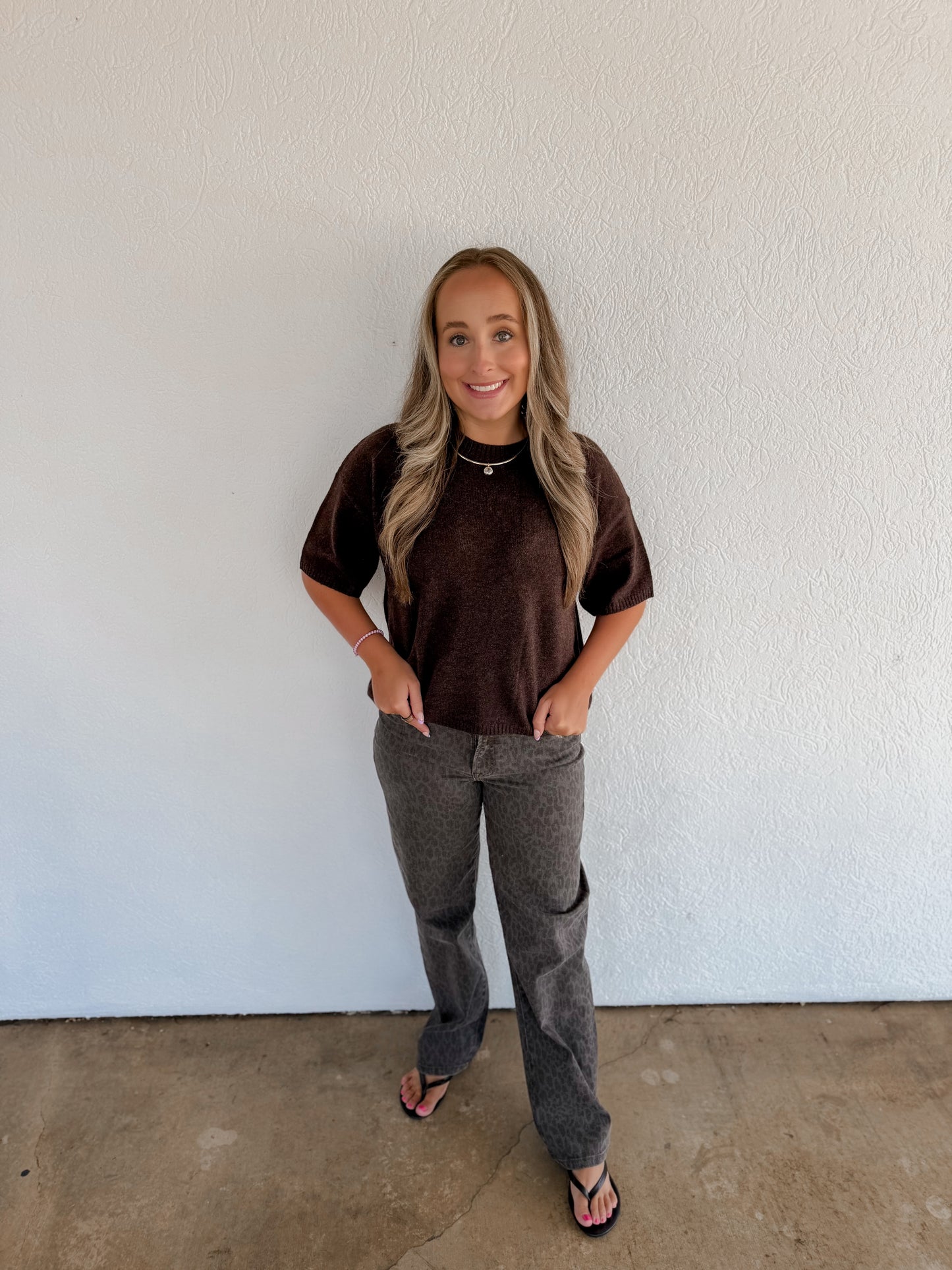 Boxy Sweater Top