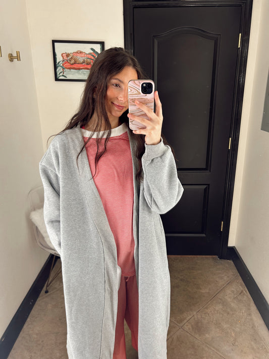 Sweatshirt Cardigan