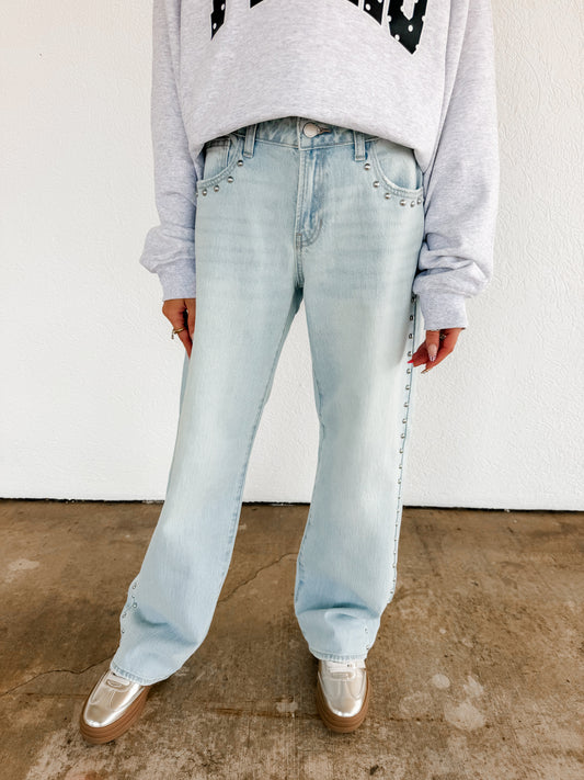 Studded Denim
