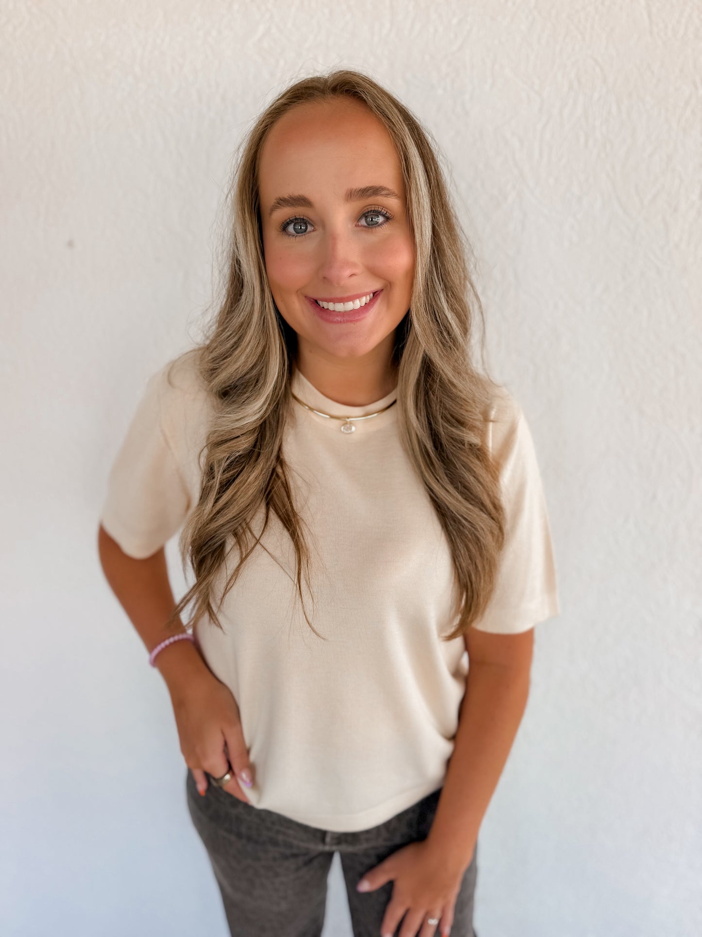 Loose Fit Sweater Top