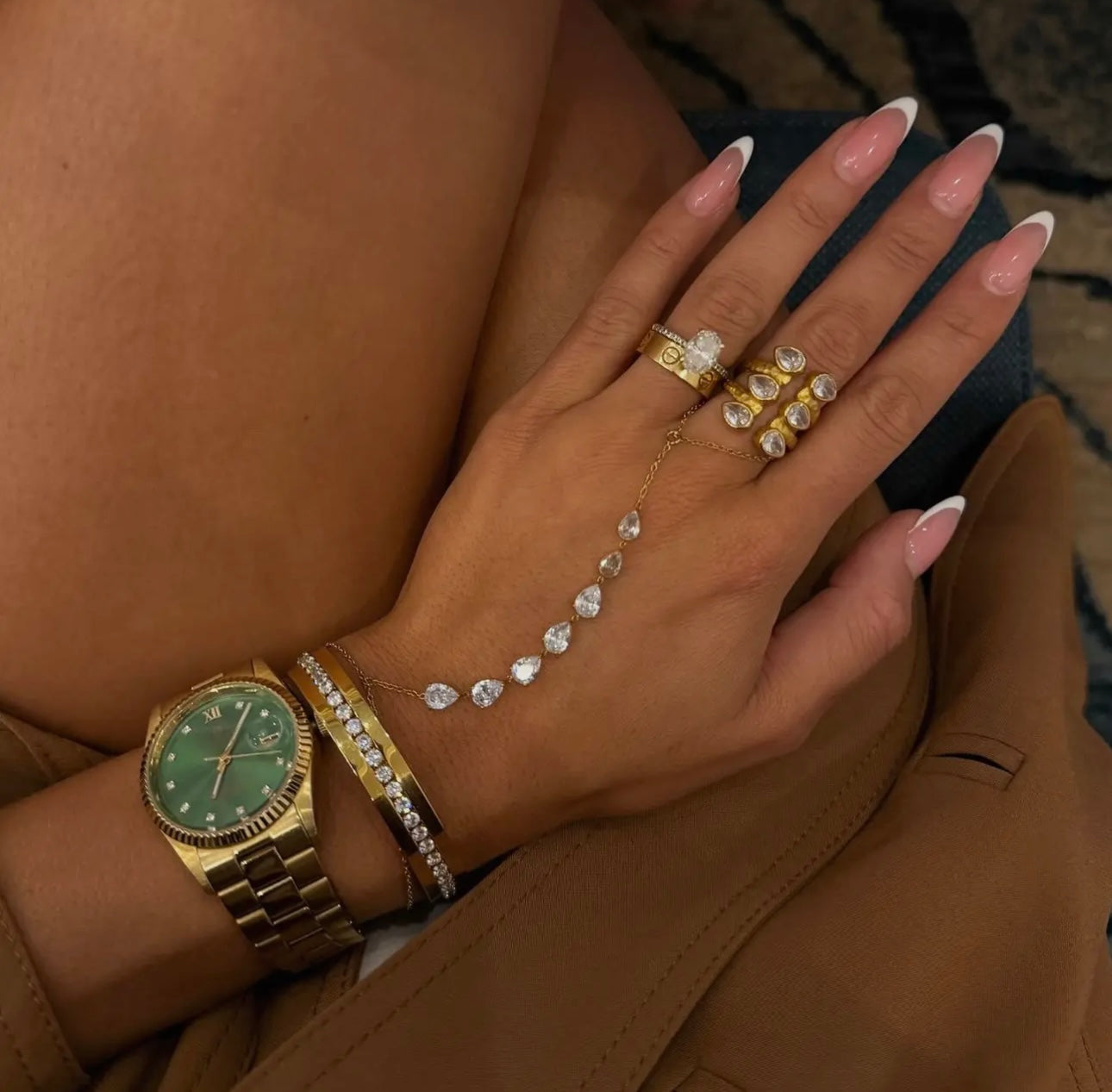 Diamond Hand Chain