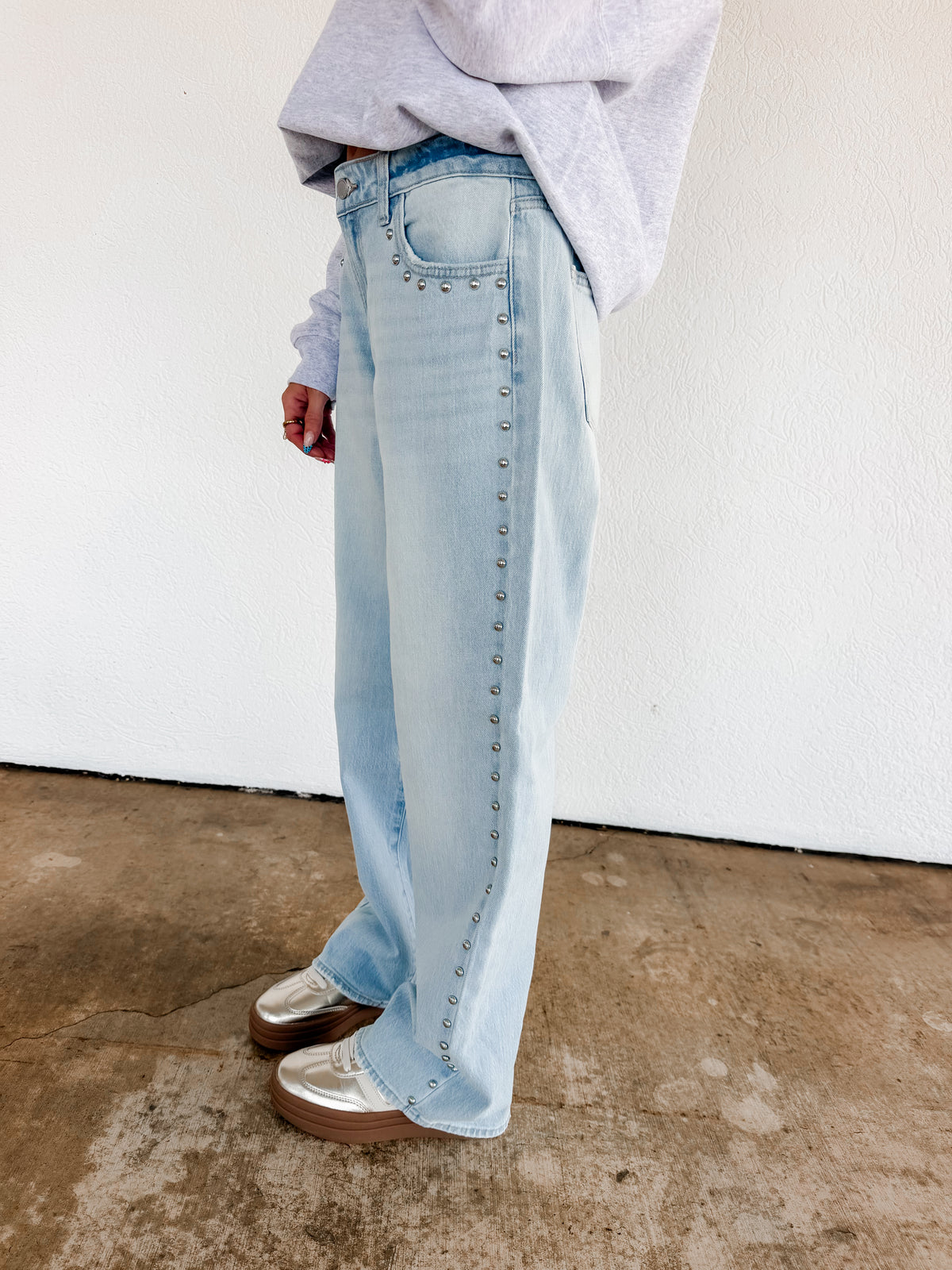 Studded Denim
