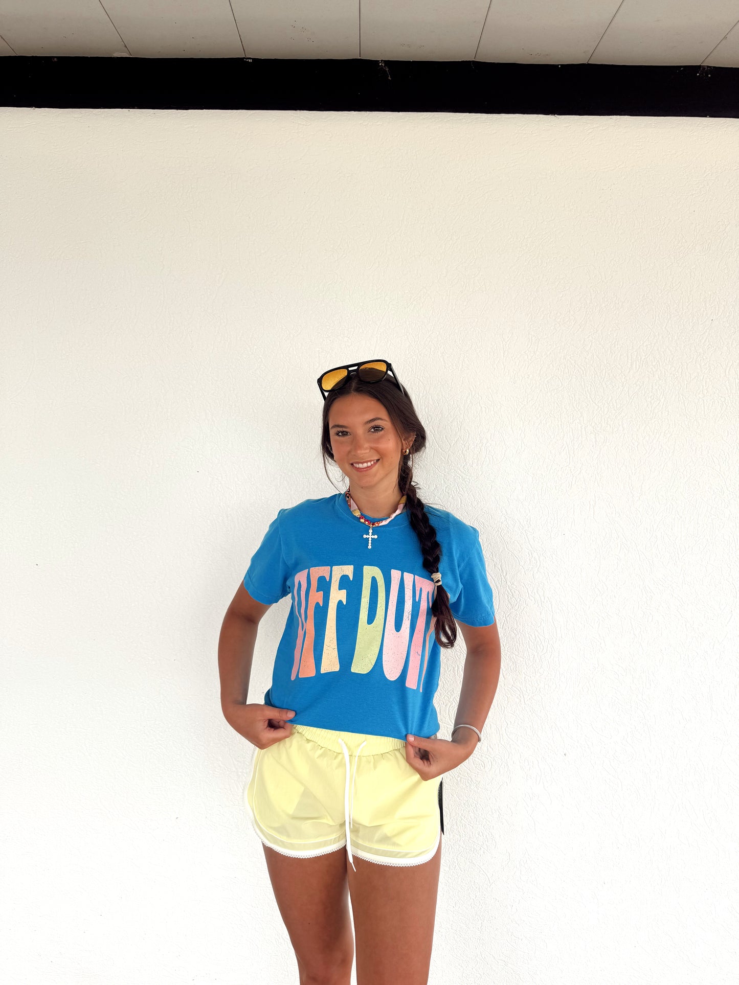 Yellow Athletic Shorts