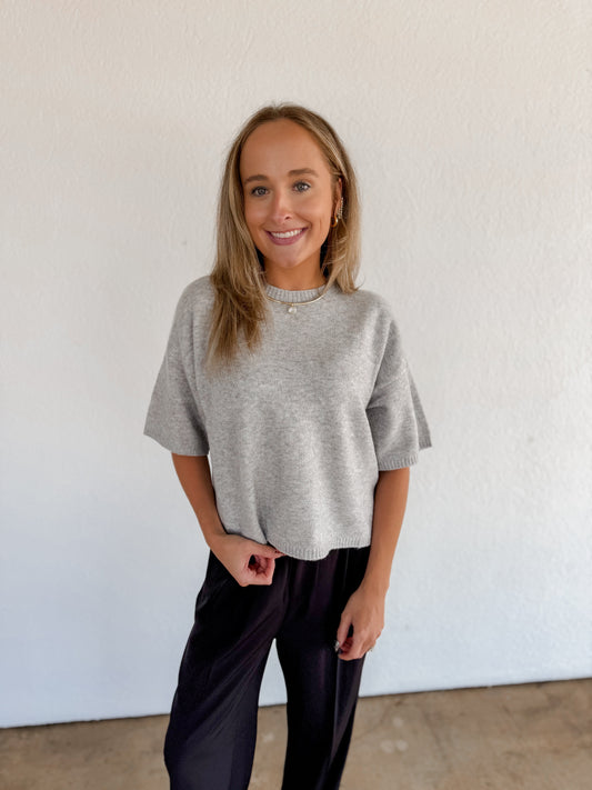 Boxy Sweater Top