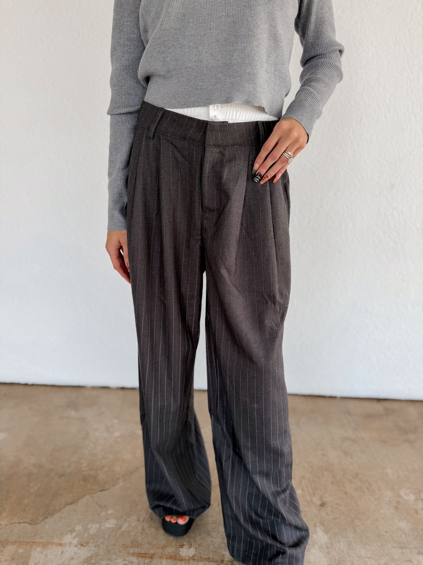 Pin Stripe Pants