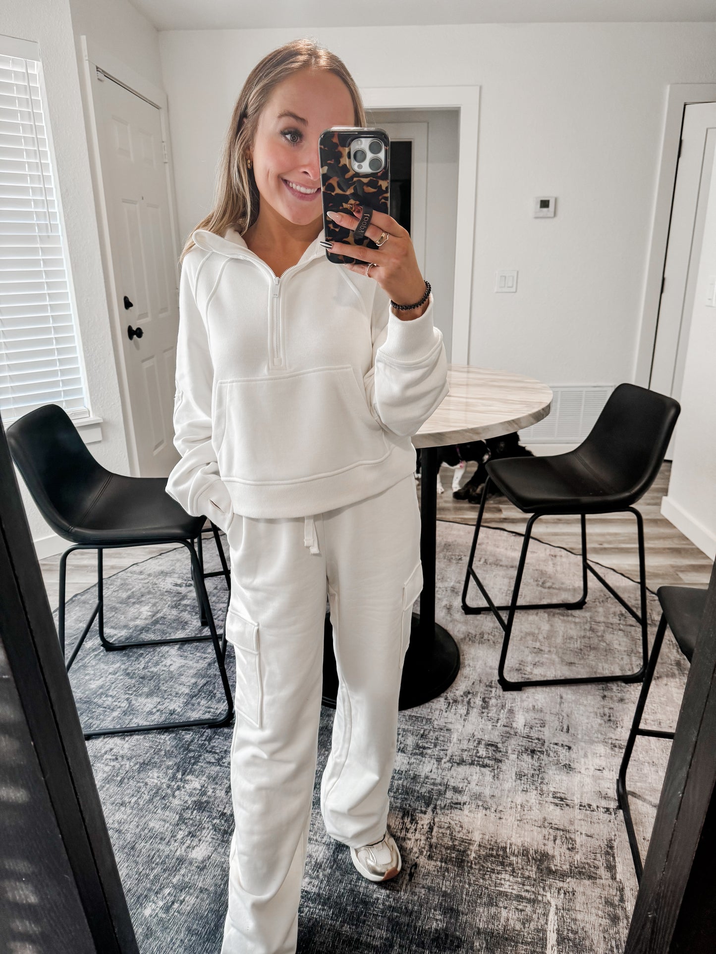 White French Terry Set