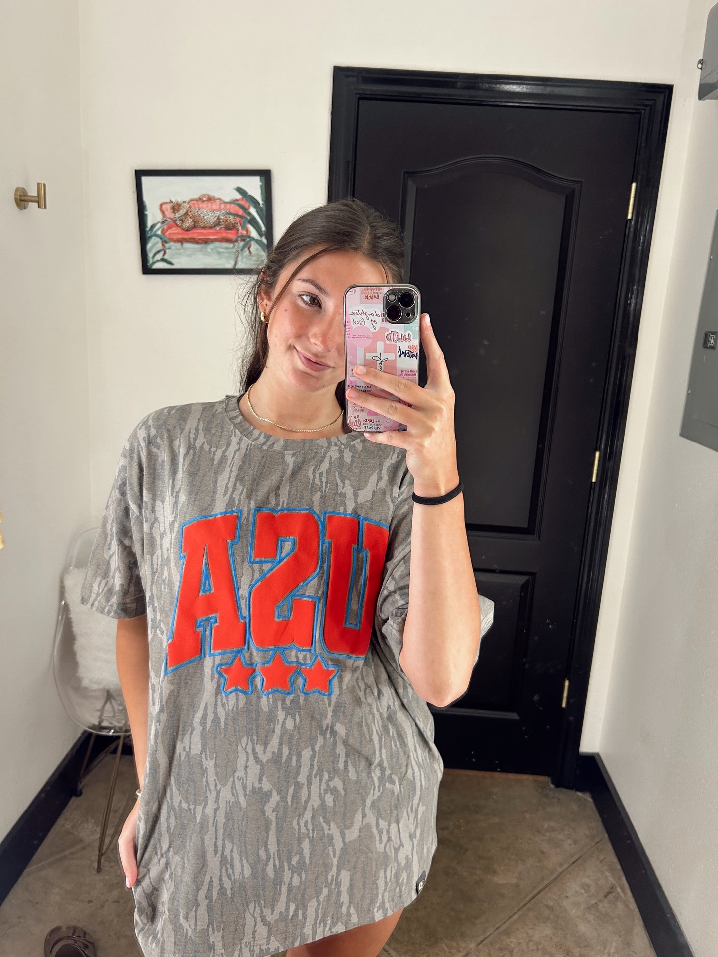 Camo USA Tee