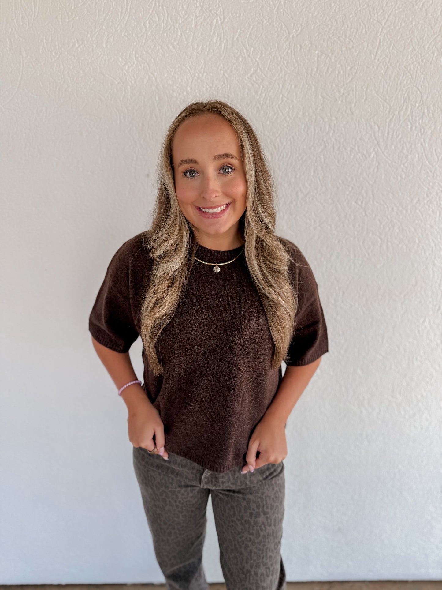 Boxy Sweater Top