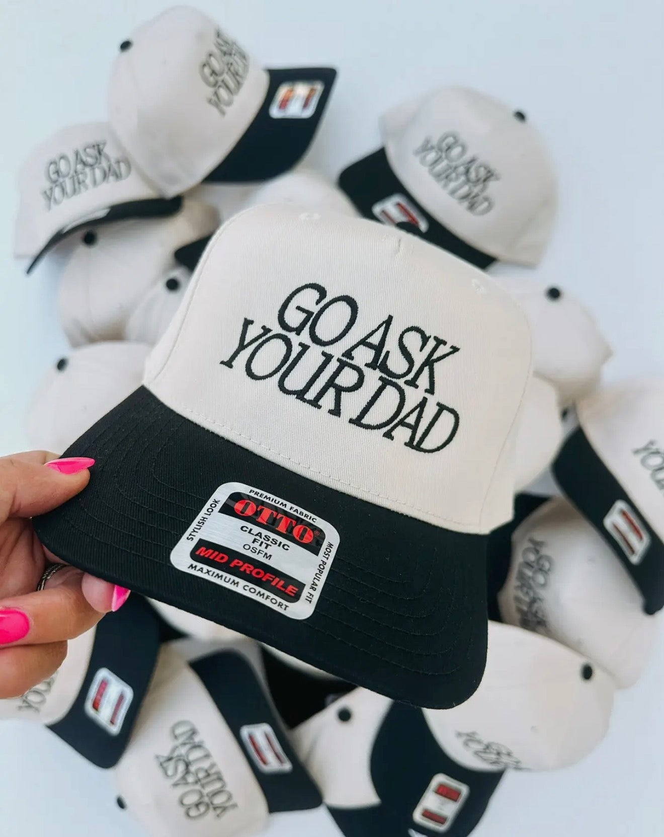 Go ask your Dad trucker hat