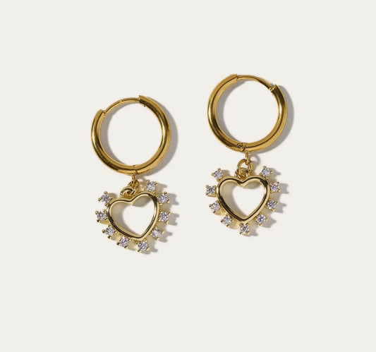 Elizabeth heart Huggies