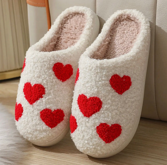 Heart Slippers