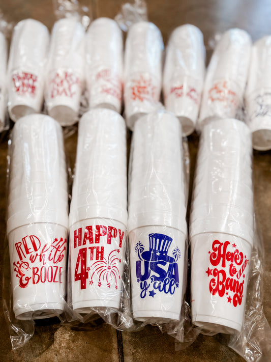 Styrofoam Cups