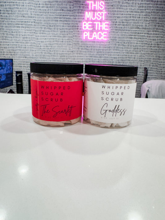 Whipped Sugar Scrub