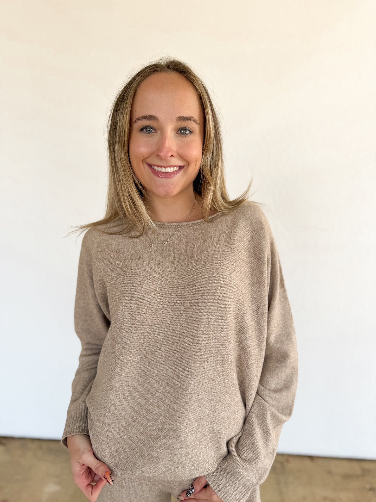 Boatneck sweater