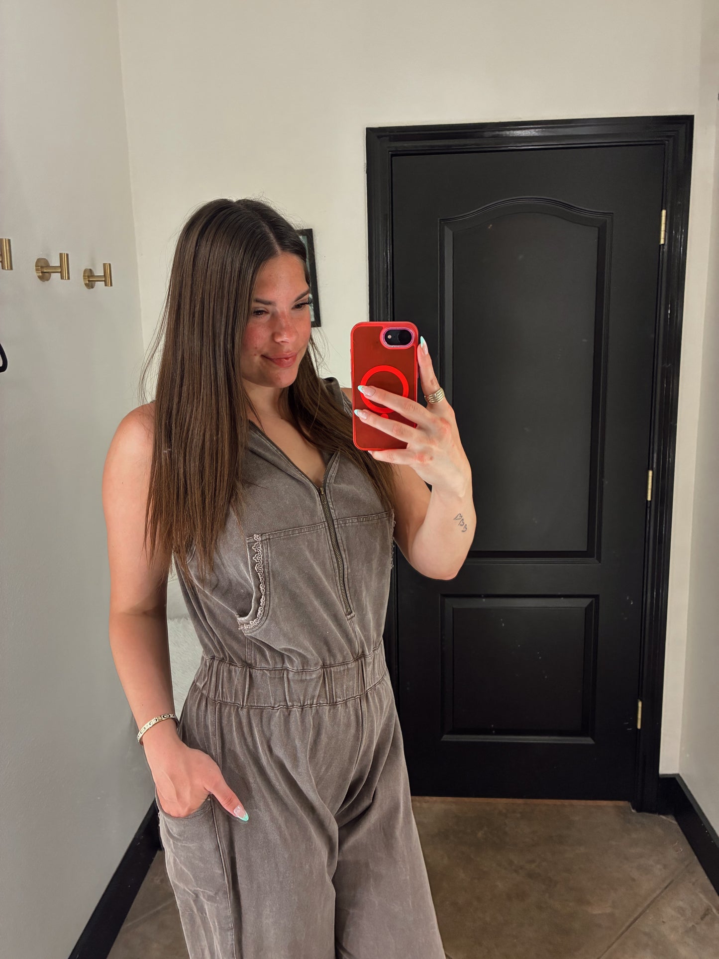 Mocha Jumpsuit
