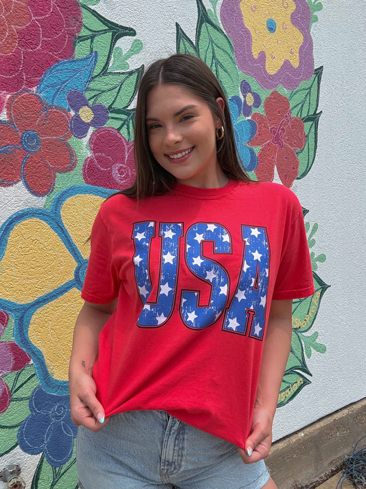 USA Star Tee