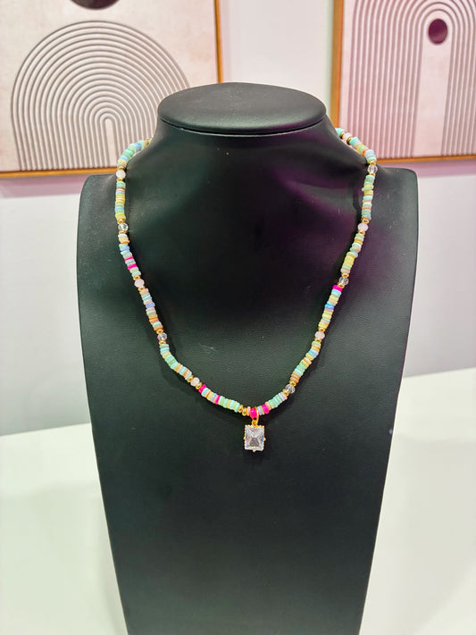 Multicolored Beaded Necklace